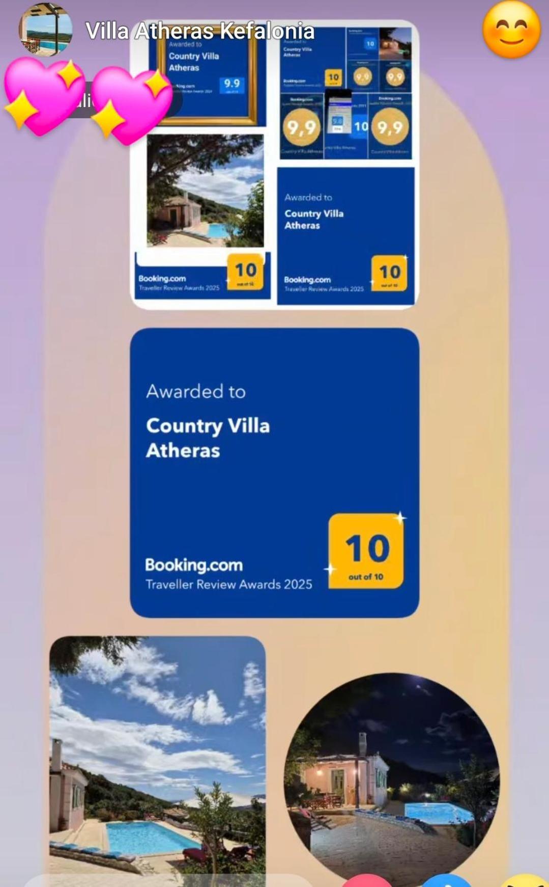 Country Villa Athéras Dış mekan fotoğraf